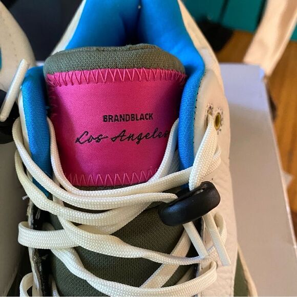 BrandBlack Villian Sneakers NIB luxury basketball shoes trainers men’s 8.5 - Picture 9 of 16